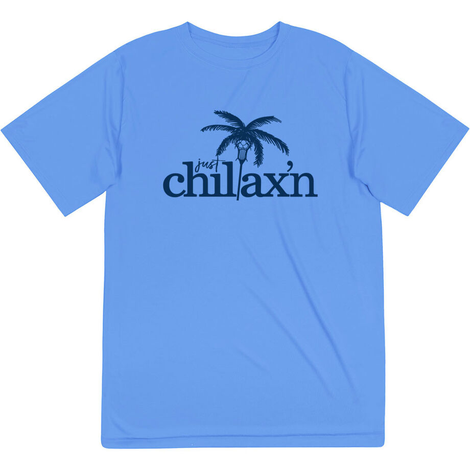 Lacrosse Short Sleeve Performance Tee - Just Chillax'n