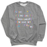 Girls Lacrosse Crewneck Sweatshirt - In My Lax Girl Era