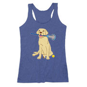 Girls Lacrosse Women's Everyday Tank Top - Chase The Lax Dog