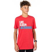 Lacrosse Short Sleeve T-Shirt - Eat. Sleep. Lacrosse.