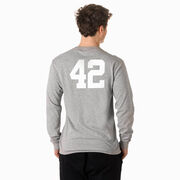 Lacrosse Tshirt Long Sleeve - Eat. Sleep. Lacrosse