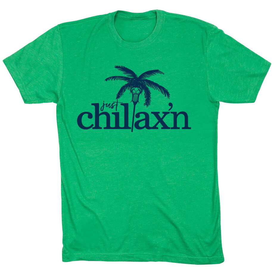 Lacrosse Short Sleeve T-Shirt - Just Chillax'n