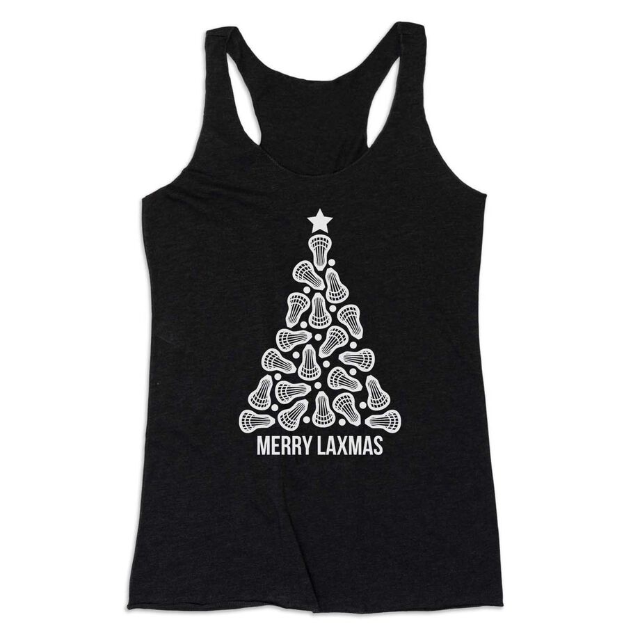 Girls Lacrosse Women's Everyday Tank Top - Merry Laxmas