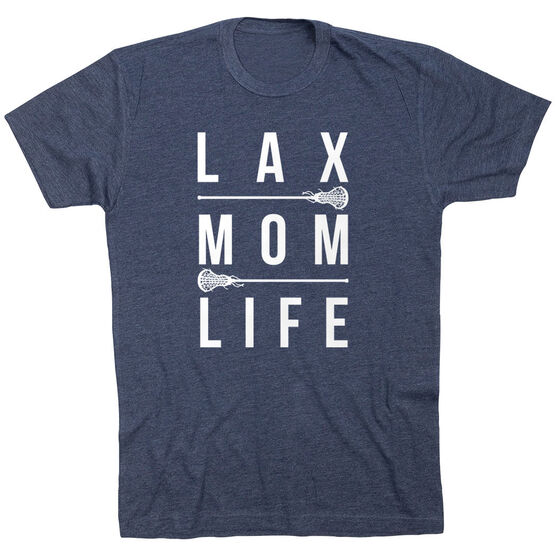 Girls Lacrosse Short Sleeve T-Shirt - Lax Mom Life