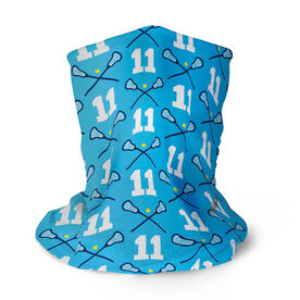Girls Lacrosse Multifunctional Headwear - Custom Team Number Repeat RokBAND