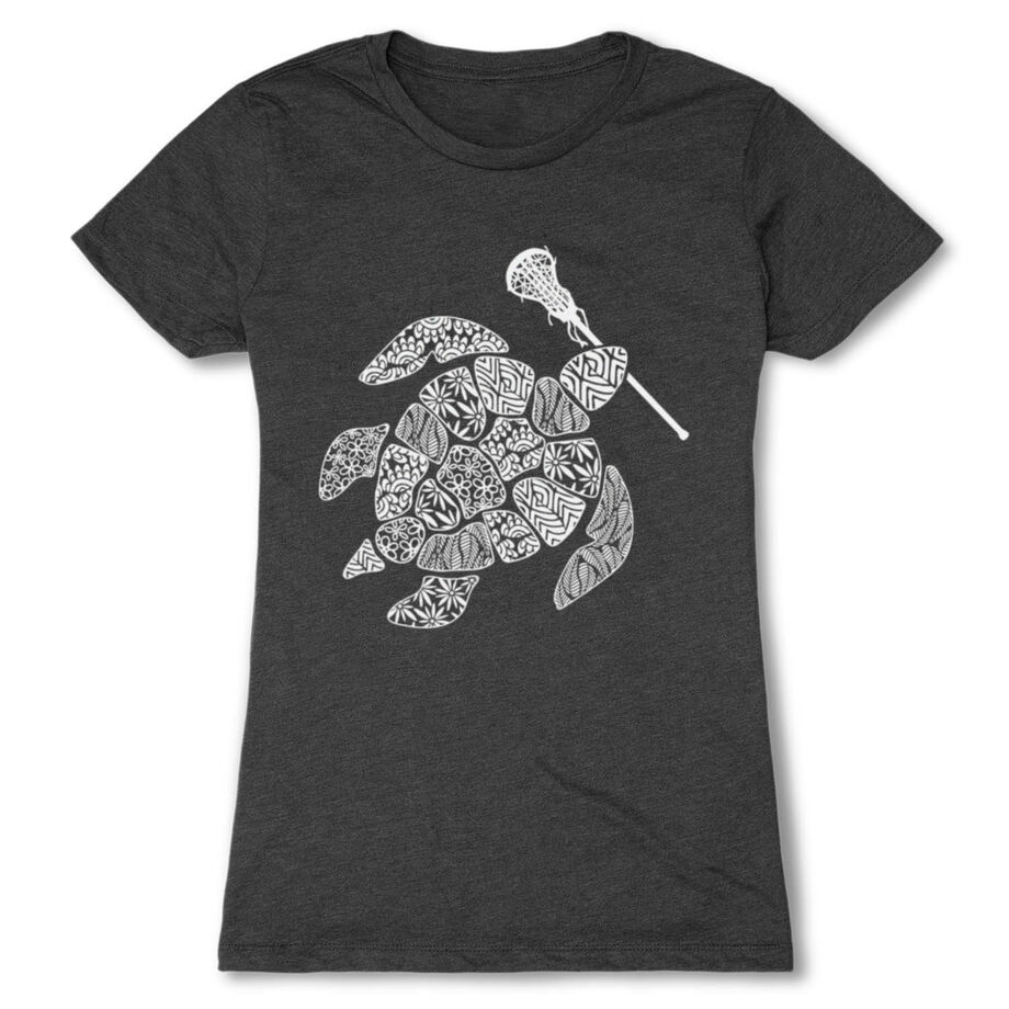 Girls Lacrosse Women's Everyday Tee - Lax Turtle