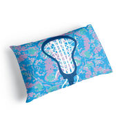 Girls Lacrosse Pillowcase - Lacrosse Time