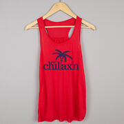 Lacrosse Flowy Racerback Tank Top - Just Chillax'n