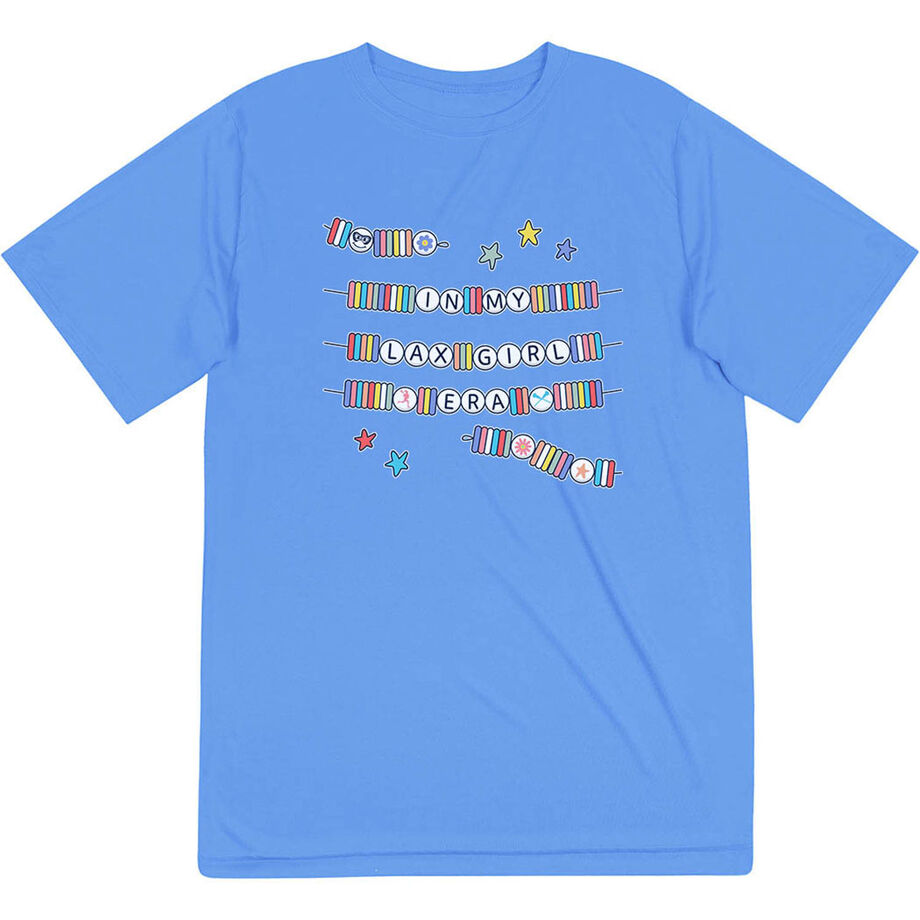 Girls Lacrosse Short Sleeve Performance Tee - In My Lax Girl Era
