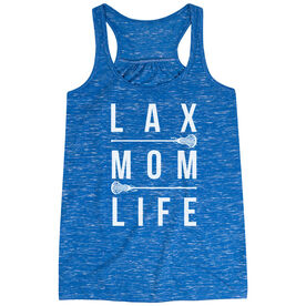 Girls Lacrosse Flowy Racerback Tank Top - Lax Mom Life