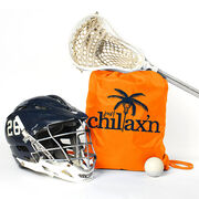 Lacrosse Drawstring Backpack Just Chillax'n