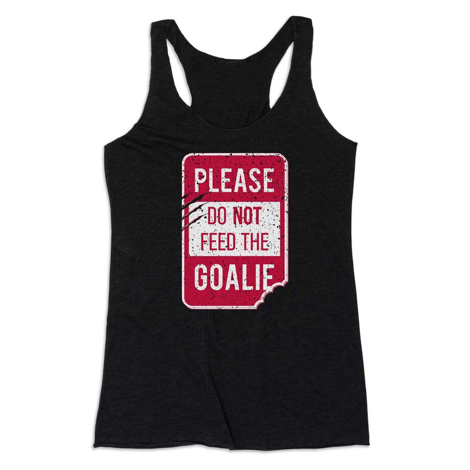 Women's Everyday Tank Top - Don’t Feed The Goalie