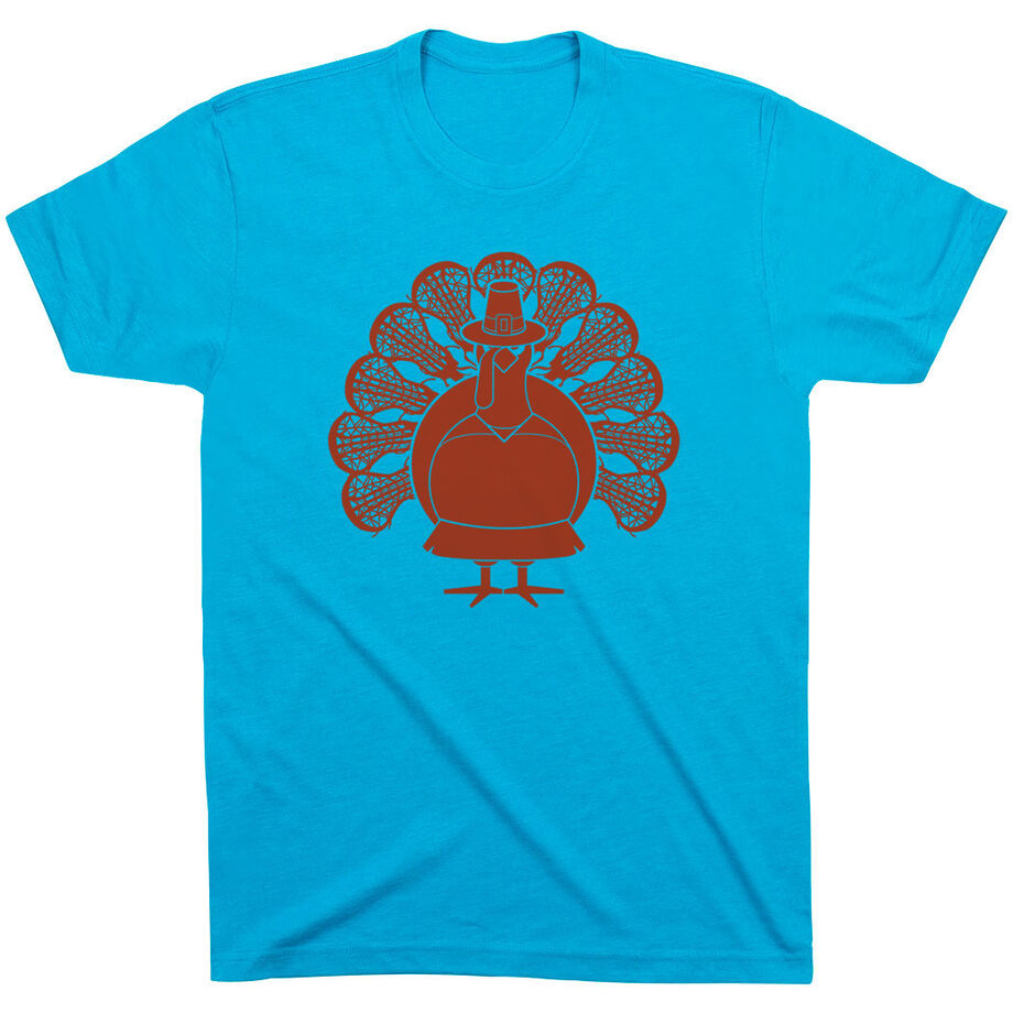 Girls Lacrosse Short Sleeve T-Shirt - Turkey Player