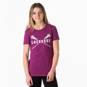 Girls Lacrosse Women's Everyday Tee - Crossed Girls Sticks