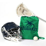 Lacrosse Drawstring Backpack Just Chillax'n