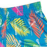 Tropical Palm Lacrosse Shorts