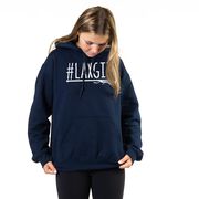 Girls Lacrosse Hooded Sweatshirt - #LAXGIRL