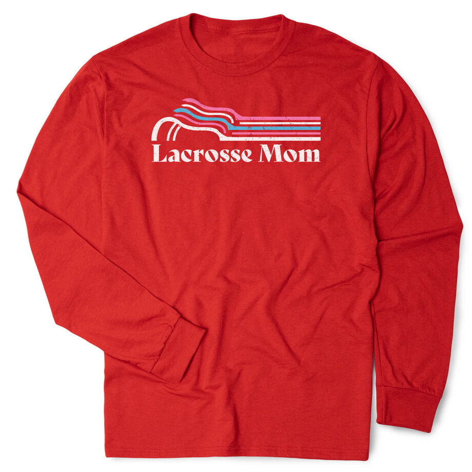 Lacrosse Tshirt Long Sleeve - Lacrosse Mom Sticks
