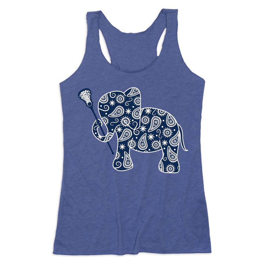 Girls Lacrosse Women's Everyday Tank Top - Lax Elephant