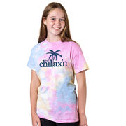 Lacrosse Short Sleeve T-Shirt - Just Chillax'n Tie Dye