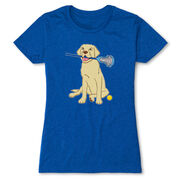 Girls Lacrosse Women's Everyday Tee - Chase The Lax Dog