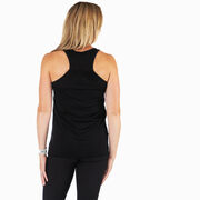 Women's Flowy Racerback Tank Top - Don’t Feed The Goalie