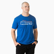 Guys Lacrosse T-Shirt Short Sleeve - Lacrosse Dad Sticks