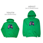 Girls Lacrosse Hooded Sweatshirt - Lax Cruiser
