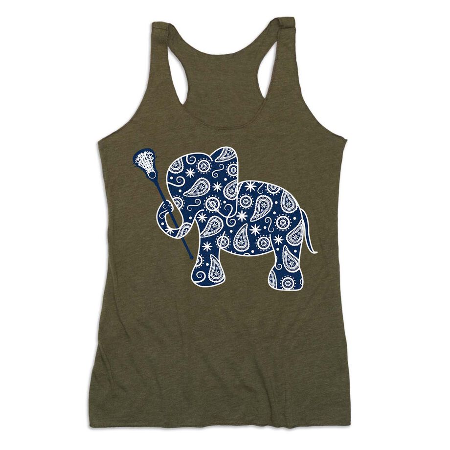 Girls Lacrosse Women's Everyday Tank Top - Lax Elephant