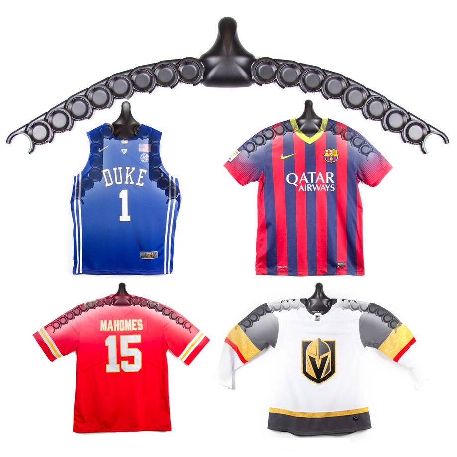 JerseyGenius® The Jersey and Shirt Wall Display Unit