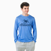 Lacrosse Long Sleeve Performance Tee - Just Chillax'n