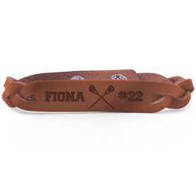 girls lacrosse leather bracelets lulalax