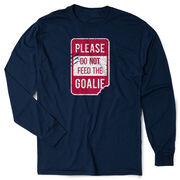 T-Shirt Long Sleeve - Don’t Feed The Goalie