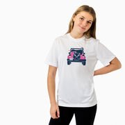 Girls Lacrosse Short Sleeve Performance Tee - Lax Cruiser