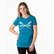 Girls Lacrosse Women's Everyday Tee - Crossed Girls Sticks