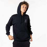 Lacrosse Hooded Sweatshirt - La Crosse (Back Design)