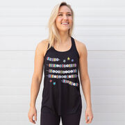 Girls Lacrosse Flowy Racerback Tank Top - In My Lax Girl Era