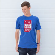 Short Sleeve T-Shirt - Don’t Feed The Goalie