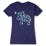 Girls Lacrosse Women's Everyday Tee - Lax Elephant