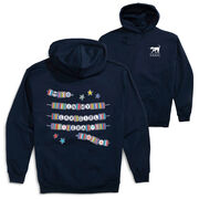 Girls Lacrosse Hooded Sweatshirt - In My Lax Girl Era (Back Design)