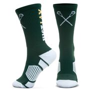 Lacrosse Woven Mid-Calf Socks - Just Lax