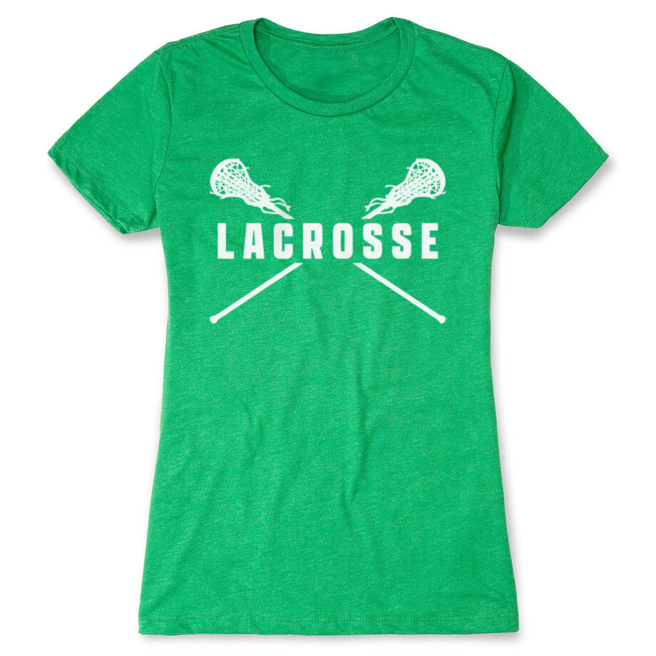 Girls Lacrosse Women's Everyday Tee - Crossed Girls Sticks