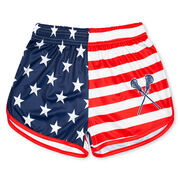 USA Flag Lacrosse Shorts