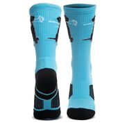 Lacrosse Woven Mid-Calf Socks - Lacrosse Dog