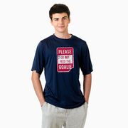 Short Sleeve Performance Tee - Don’t Feed The Goalie