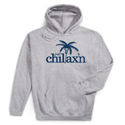 Lacrosse Hooded Sweatshirt - Just Chillax'n