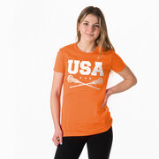 Girls Lacrosse Women's Everyday Tee - USA Girls Lacrosse