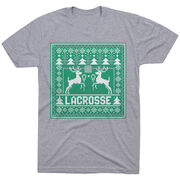 Lacrosse Short Sleeve Tee - Lacrosse Christmas Knit