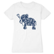 Girls Lacrosse Women's Everyday Tee - Lax Elephant