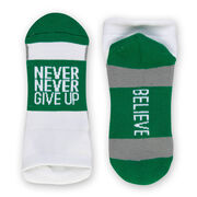 Socrates® Woven Performance Socks Never Never Give Up